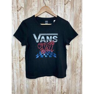 VANS Off the Wall Women’s Rulers Rule T-Shirt Short Sleeve Size Medium